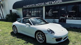 2015 Porsche 911 4S Targa (Manual Trans)