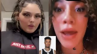“Y’ALL F*CKIN’ ST*PID!” — Jaidyn Alexis Throws Shade at Blueface’s New Girlfriend