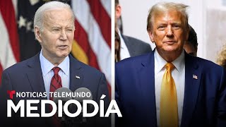 Biden y Trump aceptan debatir: el presidente pegó primero con video sarcástico | Noticias Telemundo