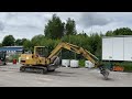 köp grävmaskin cat 307b med skopa på klaravik