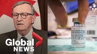 Ontario will allow 2nd dose of AstraZeneca COVID-19 vaccine after temporary suspension | FULL