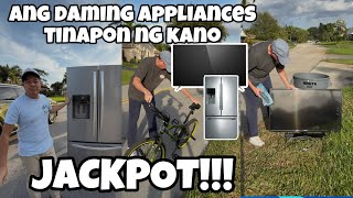 JACKPOT! MGA APPLIANCES ANG TINAPON NG MGA MILYONARYONG KANO SA AMERIKA | EUHANNES \u0026 JOHN VLOGS