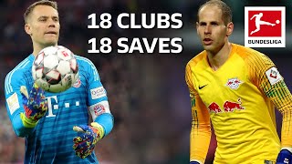 18 Clubs, 18 Saves - The Best Save by Every Bundesliga Team in 2018/19