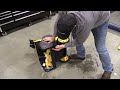 does not scrape the driveway clean dewalt 21