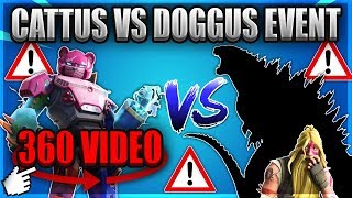 Fortnite | 360 Video | Mech vs Monster 4k 360 Fortnite VR Experience