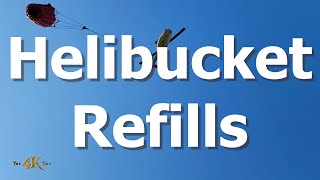 Alberta: Helibucket performing multiple refill runs back and forth 5-14-2023