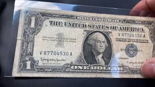 SILVER CERTIFICATE - SERIES 1957 B