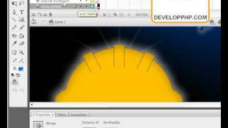 Flash CS3 Actionscript 3 Progress Preloader Video Tutorial