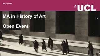 Virtual Open Day MA History of Art