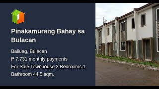 Pinakamurang Bahay sa Bulacan