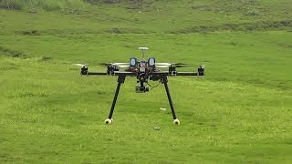 Test Flying OFM Hunter H700Pro Hexacopter 6S Version