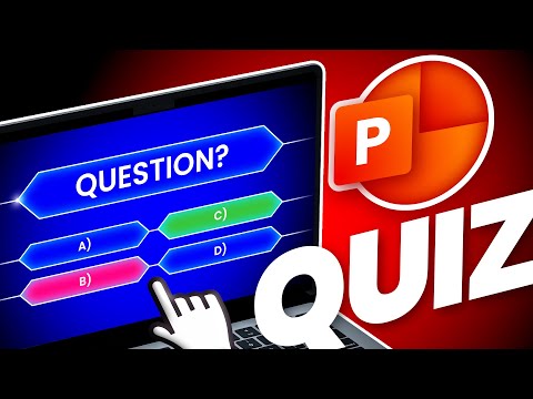 PowerPoint Interactive Quiz Tutorial  FREE Template!