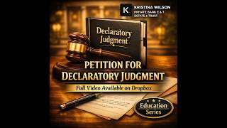 Petition for Declaratory Judgement Snippet