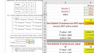 HW 14 t 2Sample Mean