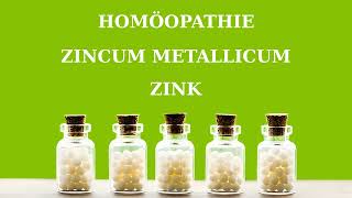 Homöopathie: Zincum metallicum / Zink