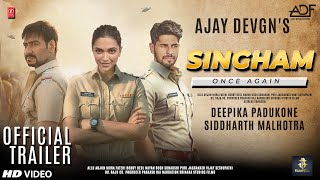 Singham 3 - Once Again | Official Theatrical Trailer | Ajay Devgn, Deepika Padukone, Kareena Kapoor