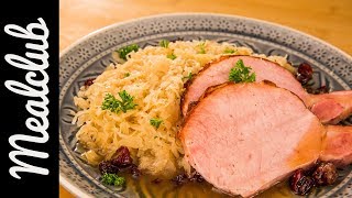 Kasseler-Rezept (mit Cranberries und Sauerkraut) | MealClub