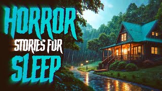 4 Hours of Horror Stories For Sleep | With Ambient Rain Sounds | Scary Stories Compilation