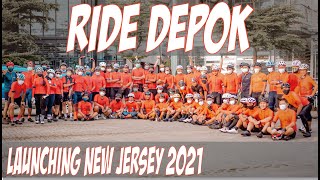 Gowes Dalkot Launching New Jersey RIDE Roadbike Depok 2021