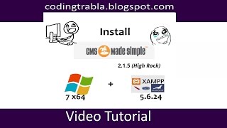 Install CMS Made Simple 2.1.5 ( CMSMS ) on Windows 7 localhost - opensource PHP CMS byAO