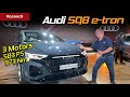 Audi SQ8 e-tron quattro & Sportback e-tron quattro [Launch Review] - Powerful EV with 3 Motors!