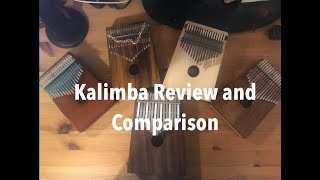 Kalimba Review/Comparison: Choosing the right kalimba for you