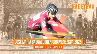 JOSE MARIA BASUALDOREN OROIMENEZKOA 2025 | KADETEAK | AMURRIO