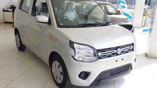 Maruti Wagon R 2024 Silky Silver Colour short