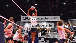 Kai Gan: Team Rockstar 17s 6'5 Setter Class of 2025