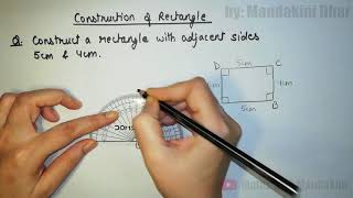 Construction of Rectangle