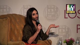 Let's help CONCHITA WURST meet KATHY GRIFFIN at Golden Globes 2015!