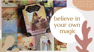 Believe In Your Own Magic Oracle Deck by Amanda Lovelace - Deck Unboxing and Walkthrough