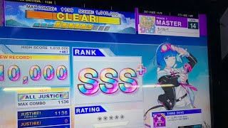 【CHUNITHM SUN】もぺもぺ　ALL  JUSTICE CRITICAL 手元【4K画質対応】