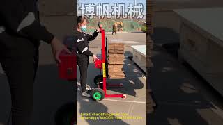 09 electric manual Lift Truck Forklift Stacker trolley cart