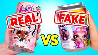 Fake Vs. Real LOL Surprise! ||  Never Buy a Fake Toy!