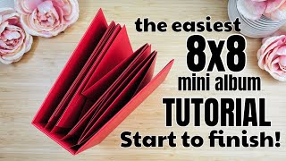 The easiest 8x8 album TUTORIAL start to finish!!