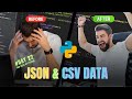 JSON and CSV Data in Python! 100 Days of Python - Day 22