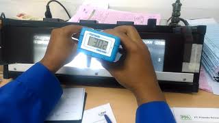 Measuring density of Radiographic Film