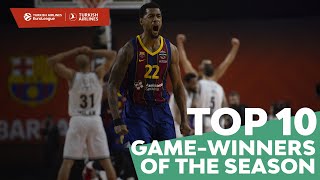 Turkish Airlines EuroLeague Top 10 Game-Winners of the 2020-21 Season!