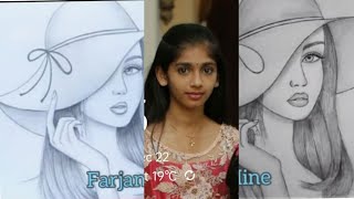 I tried to recreate Farjana drawing Academy drawing| Inspired by Farjana| recreation| simple art