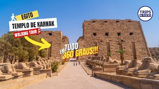 VR 360: Templo de Karnak, Uma Experiência Deslumbrante pelo Coração do Egito Antigo! 🏛️🌐