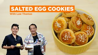 RESEP KUE KERING KEKINIAN MENGGUNAKAN TELUR ASIN FT. Thomaz Law #CaraMembuat