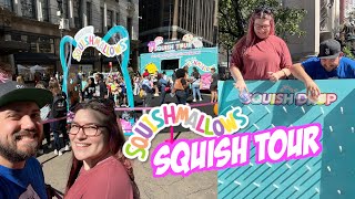 THE SQUISHMALLOW SQUISH TOUR IN NEW YORK CITY