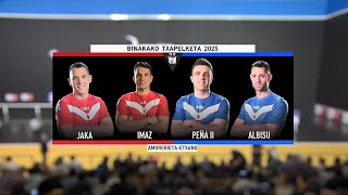 PILOTA (2025-02-21). Binakako txapelketa: Jaka-Imaz / Peña II-Albisu