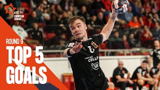 SPIN CHALLENGE in a real match 😱 | Top 5 Goals | Round 9 | EHF European League Men 2022/23