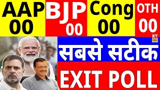 Delhi Election Exit Poll Result LIVE | Delhi Assembly Election Exit Poll | PM Modi | Arvind Kejriwal