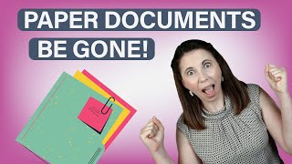 Digitize and sort your documents
