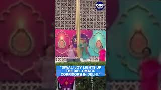 US Ambassador to India Eric Garcetti celebrating Diwali dancing to Bollywood songs |Oneindia #shorts