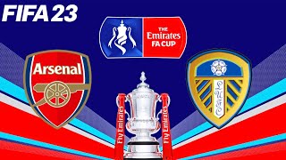 FIFA 23 | Arsenal vs Leeds United - The Emirates FA Cup Final - PS5 Gameplay