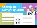 How to Add Accordion Block in WordPress: Getwid Blocks